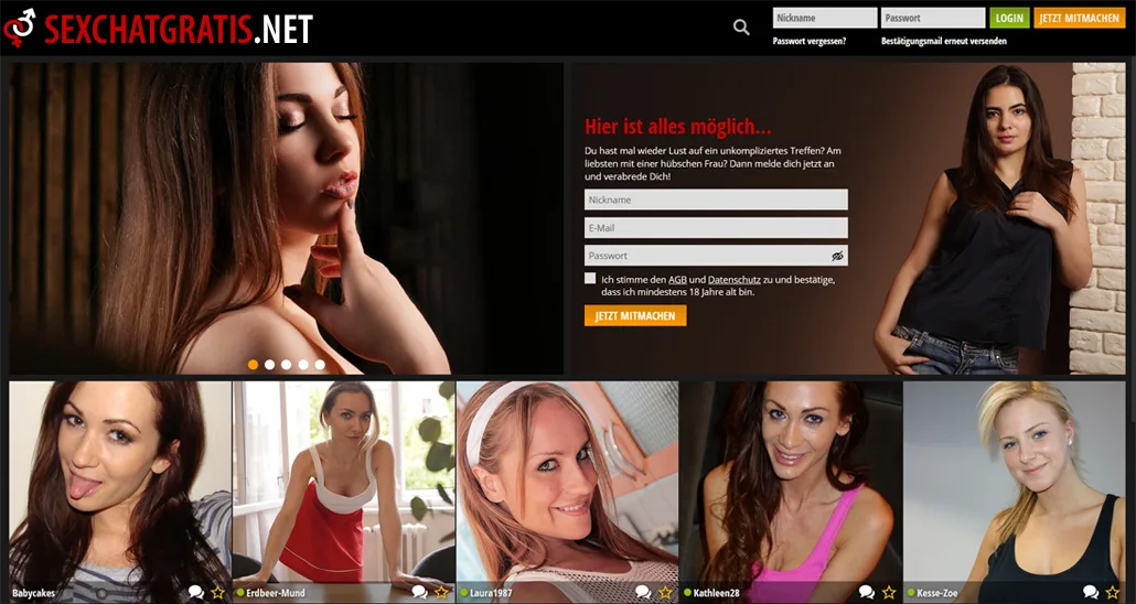 Sexchat gratis testen